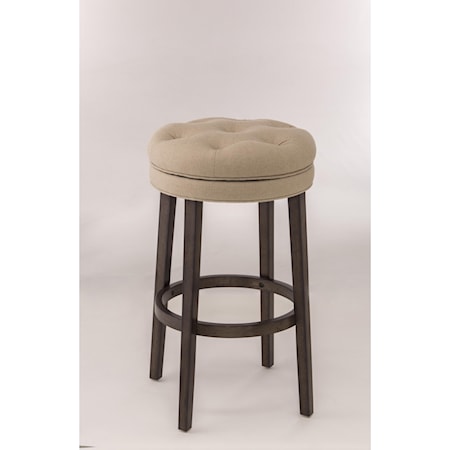 Backless Swivel Counter Stool