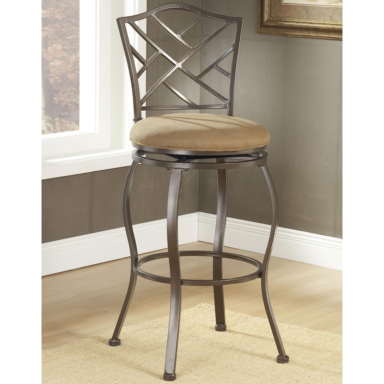 Hillsdale Bar Stools Counter Height Swivel Stool