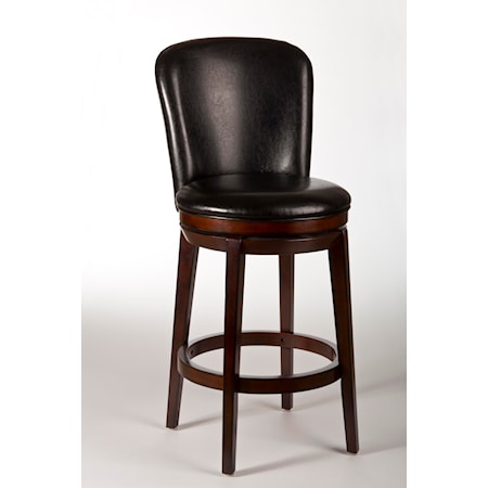 Victoria Swivel Counter Stool with Splayed Legs