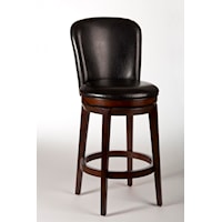 Victoria Swivel Bar Stool with Splayed Legs