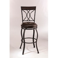 Metal Swivel Counter Height Stool