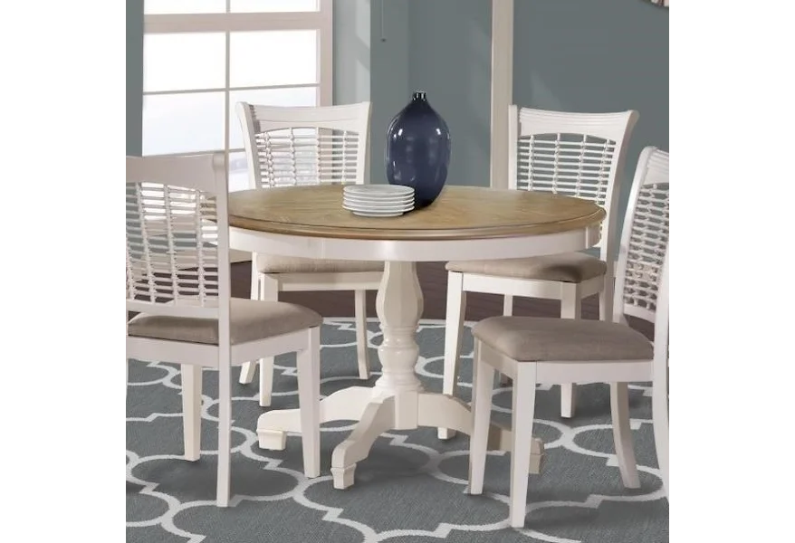 Bayberry Round Table by Hillsdale at A1 Furniture & Mattress
