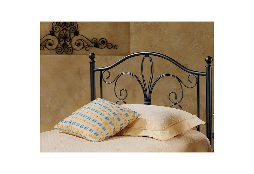 Metal Beds Twin Milwaukee Headboard with Frame by Hillsdale at Belpre Furniture