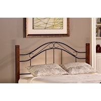 King Matson Headboard with Arched Design