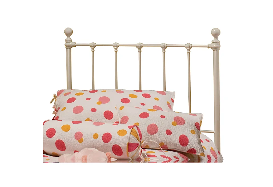 Metal Beds Queen Molly Headboard with Frame by Hillsdale at Westrich Furniture & Appliances