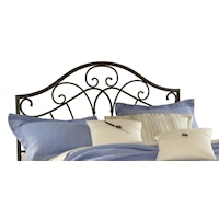 Josephine King Headboard with Arched Headboard and No Rails