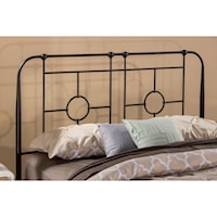 Metal King Headboard with Frame