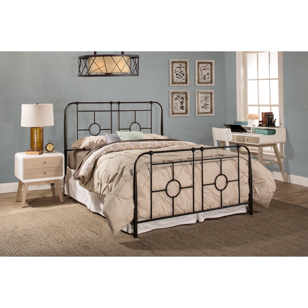 Hillsdale Metal Beds King Headboard with Frame