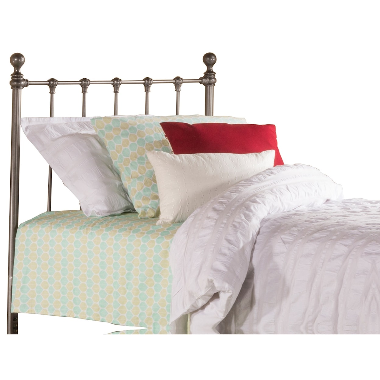 Hillsdale Metal Beds Twin Headboard with Frame