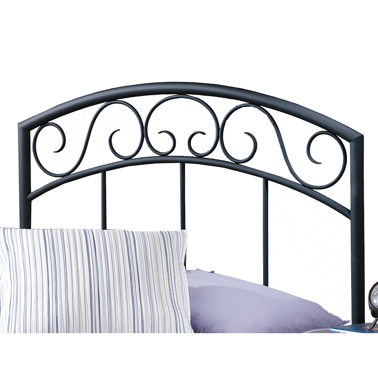 Hillsdale Metal Beds Wendell Twin Black Headboard