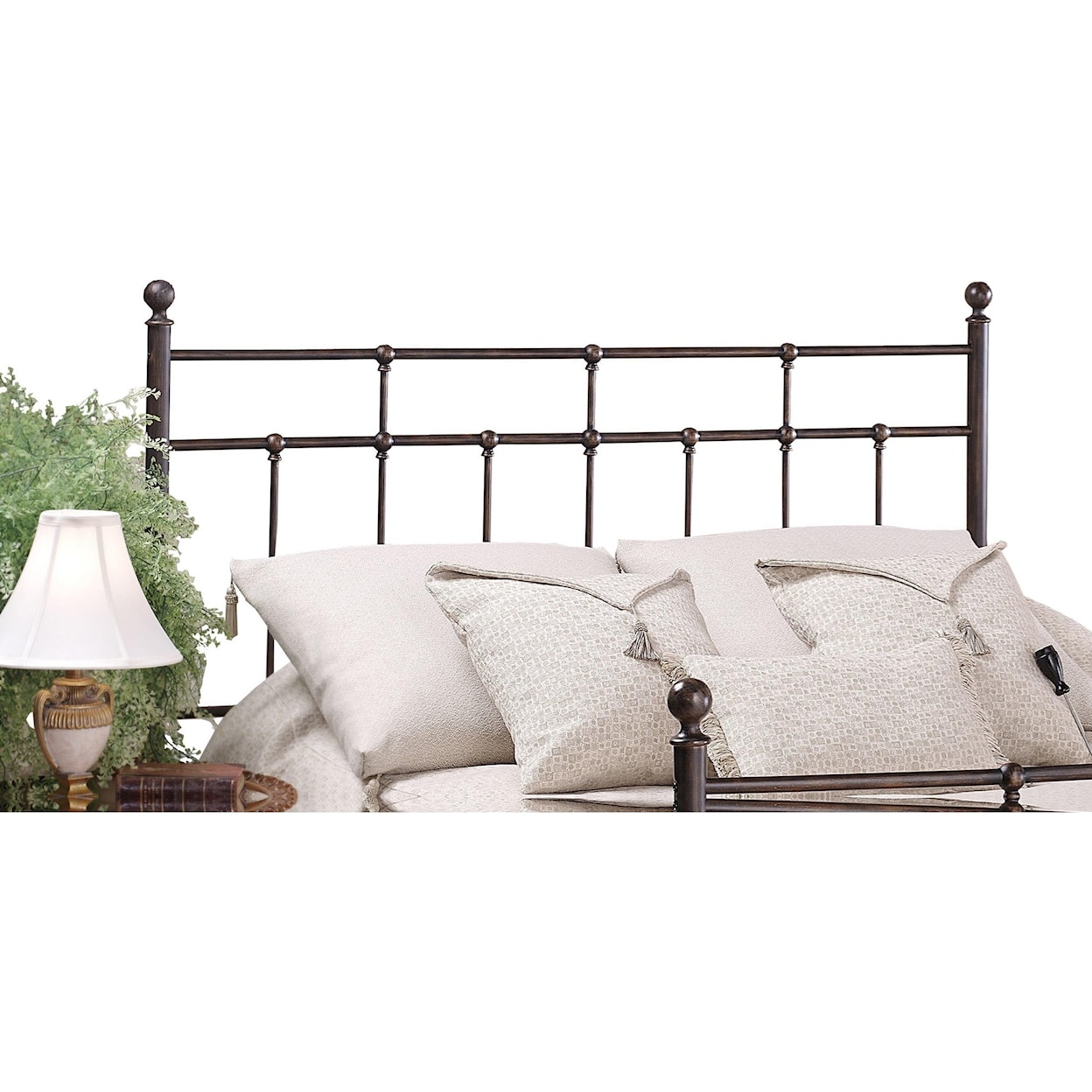 Hillsdale Metal Beds Full/Queen Providence Headboard with Frame