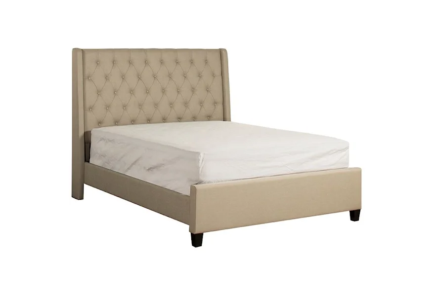 Churchill King Upholstered Bed by Hillsdale at Johnny Janosik