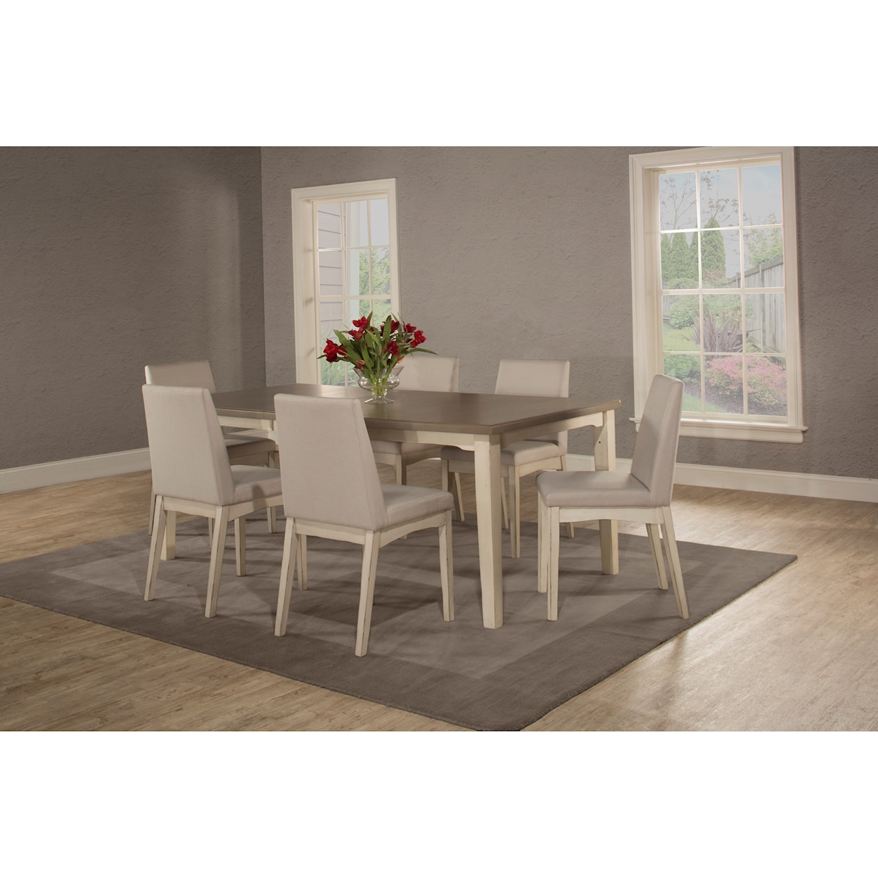 Hillsdale Clarion Upholstered Dining Chair - Set of 2