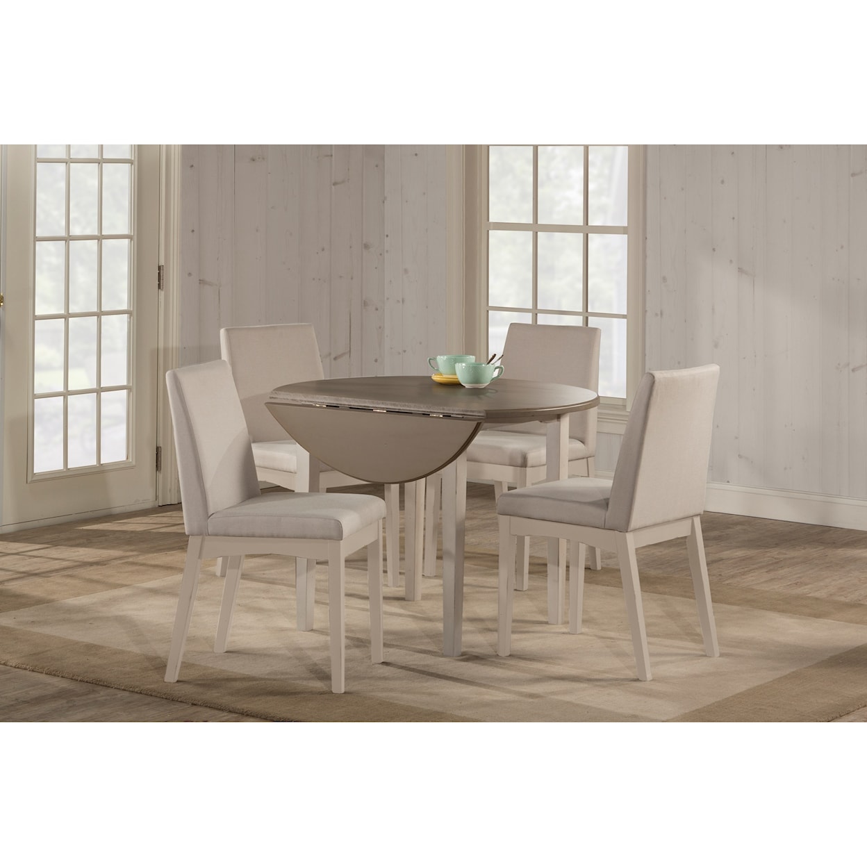 Hillsdale Clarion 5-Piece Dining Set w/ Drop Leaf Table