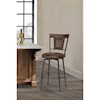 Hillsdale Danforth Commercial Grade Swivel Bar Stool