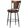 Hillsdale Danforth Commercial Grade Swivel Counter Stool