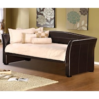Sleigh Daybed with Faux Leather
