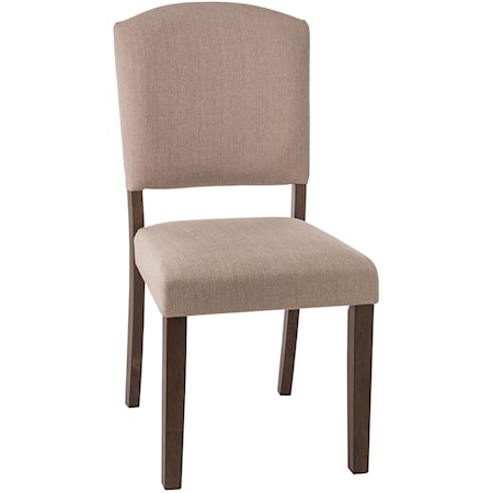 Parson Dining Chair with Upholstered Seat