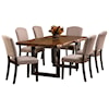 Hillsdale Emerson Natural Sheesham Wood Dining Table