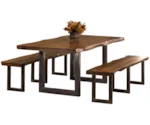 Hillsdale Emerson 3-Piece Rectangle Dining Set