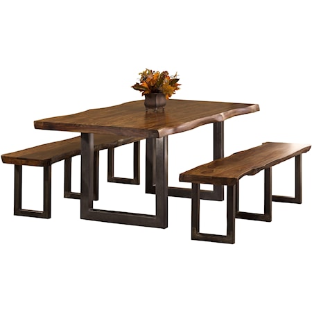 3-Piece Rectangle Dining Set