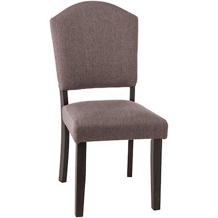 Parson Dining Chair with Upholstered Seat