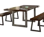 Hillsdale Emerson Natural Sheesham Wood Dining Table