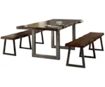 Hillsdale Emerson 3-Piece Rectangle Dining Set