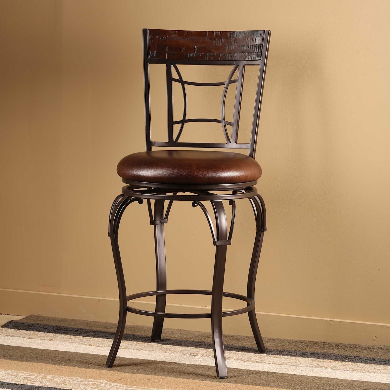 Hillsdale Granada Swivel Counter Stool