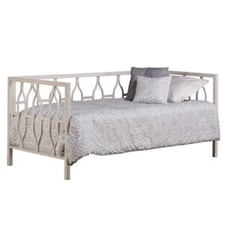 White Daybed with No Suspension Deck
