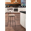 Hillsdale Indoor/Outdoor Stools Swivel Bar Stool