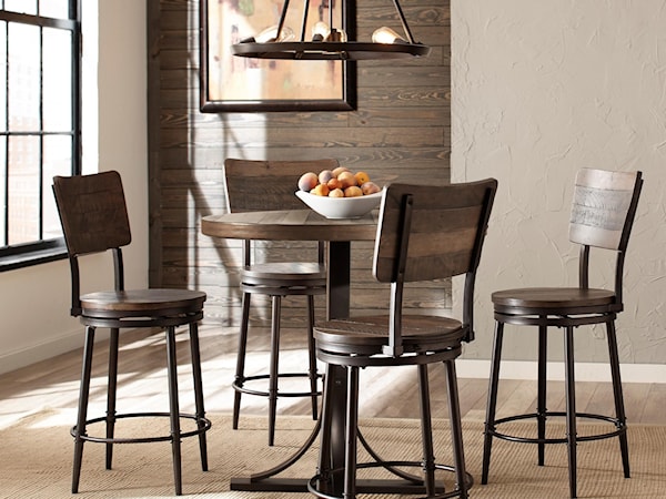 5-Piece Counter Height Dining Set