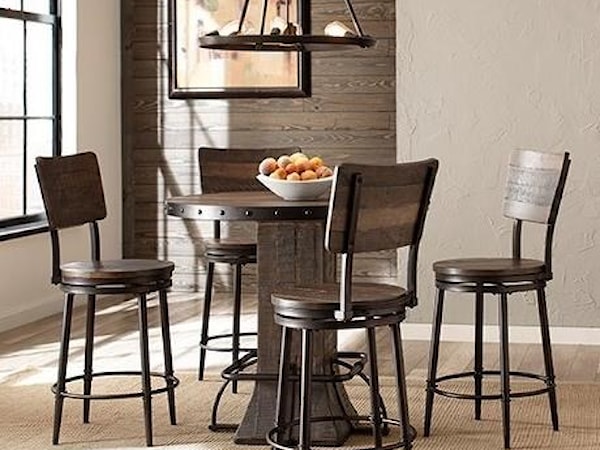 5-Piece Counter Height Dining Set