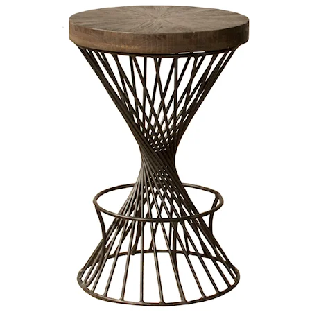 Contemporary Backless Counter Stool