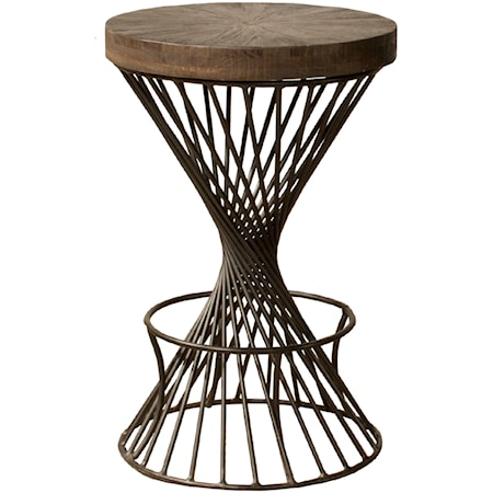 Contemporary Backless Counter Stool