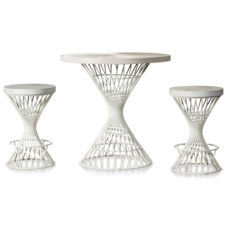 3-Piece Counter Height Dining Set