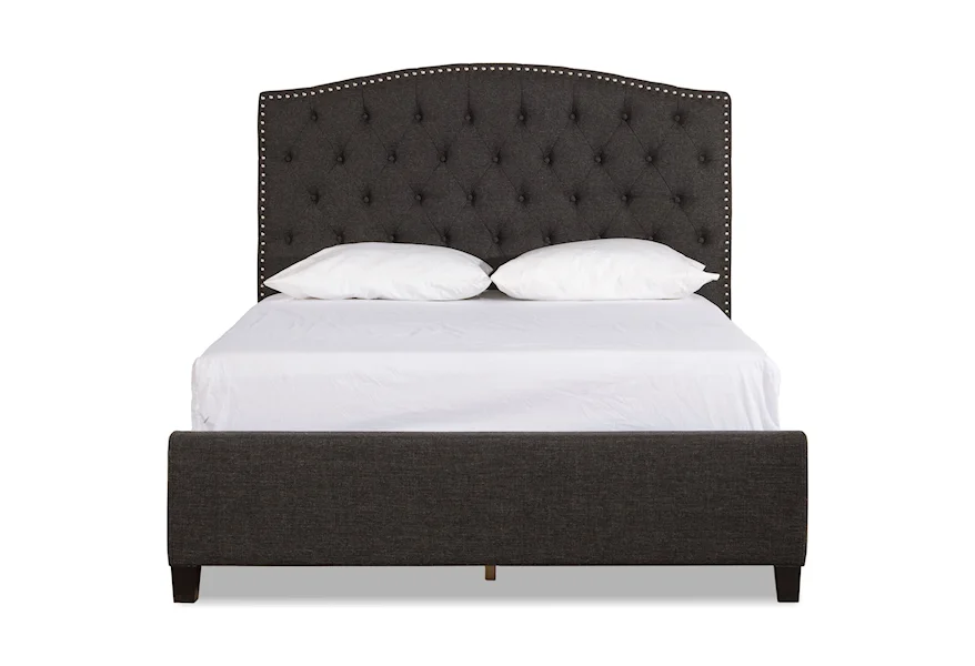 Lila Queen Upholstered Bed by Hillsdale at Johnny Janosik