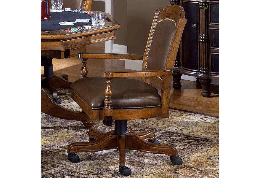 Nassau Tilt/Swivel Game Chair by Hillsdale at VanDrie Home Furnishings