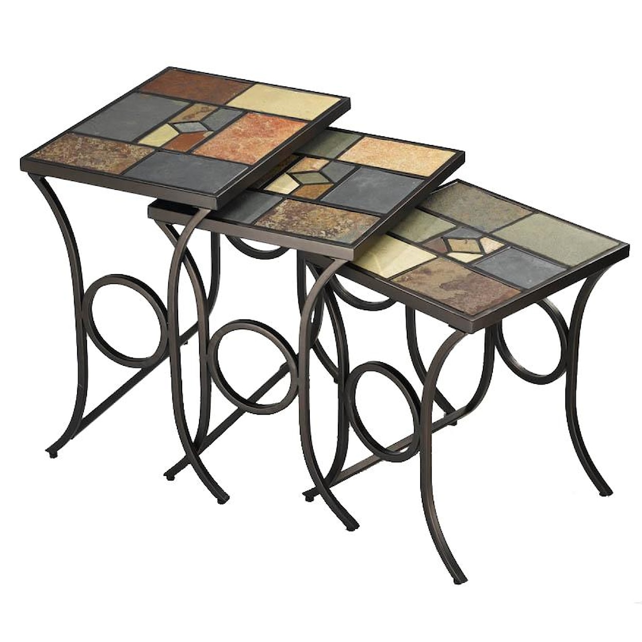 Hillsdale Occasional Tables Pompei Nesting Tables