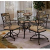 Hillsdale Pompei 48" Round Dining Table