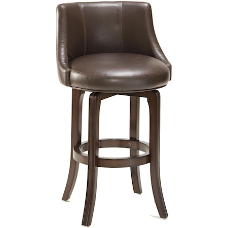 Napa Valley Counter Stool - Brown Leather