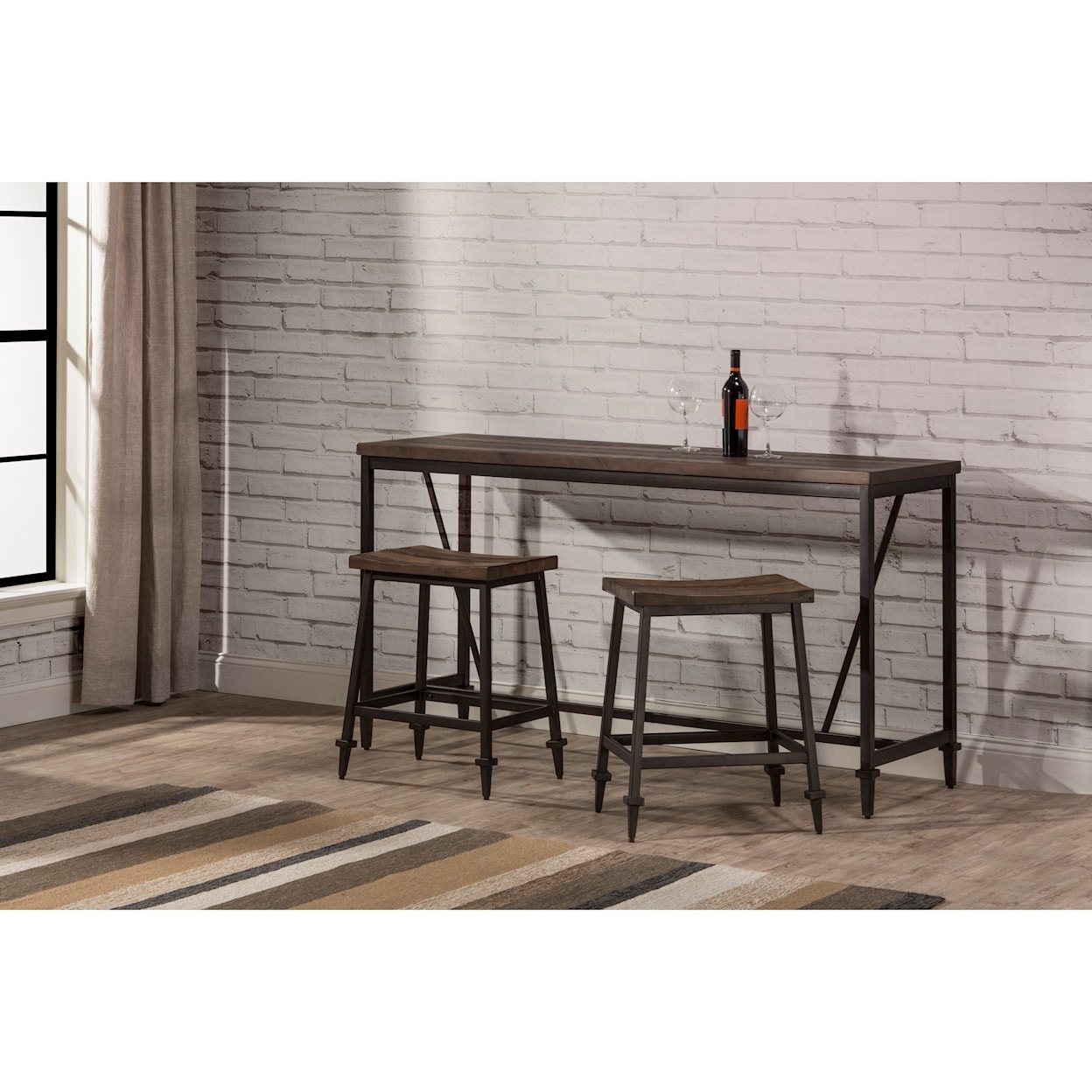 Hillsdale Trevino Backless Counter Stool