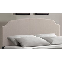 Lawler Queen Headboard Set with Scooped Edges