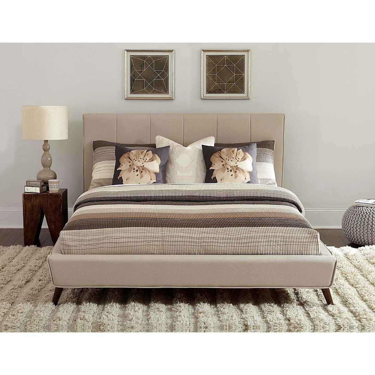 Hillsdale Upholstered Beds Queen Bed Set