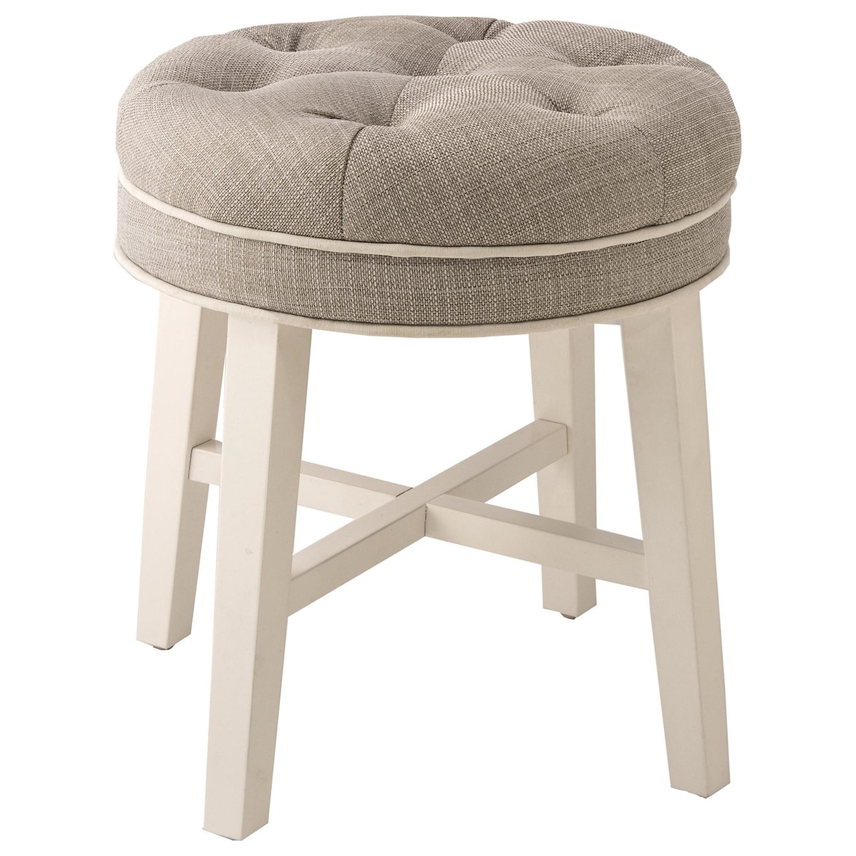 Hillsdale Vanity Stools Sophia Vanity Stool with Fabric Seat