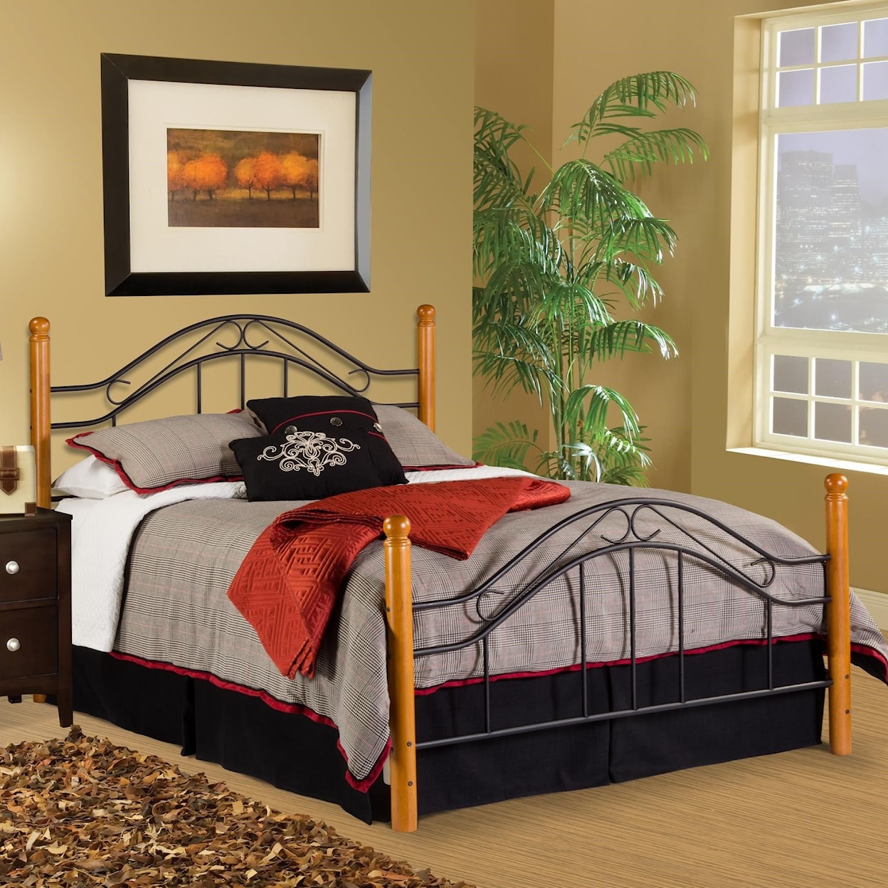 Hillsdale Wood Beds Queen Bed Set