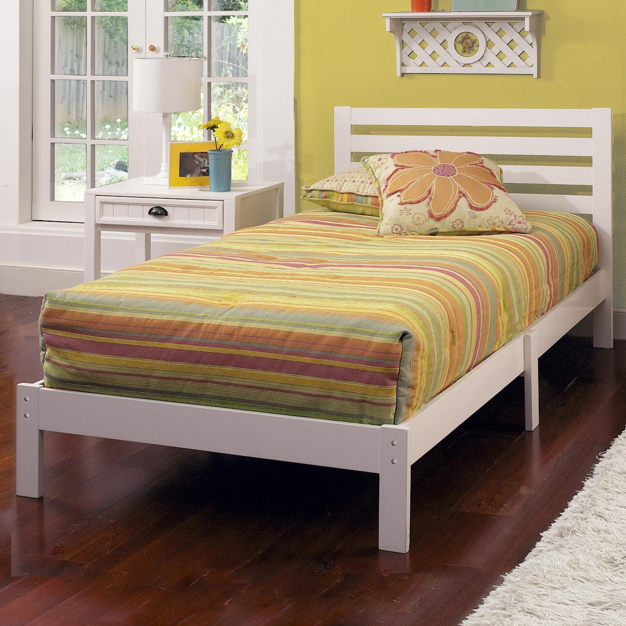 Hillsdale Wood Beds Twin Bed Set