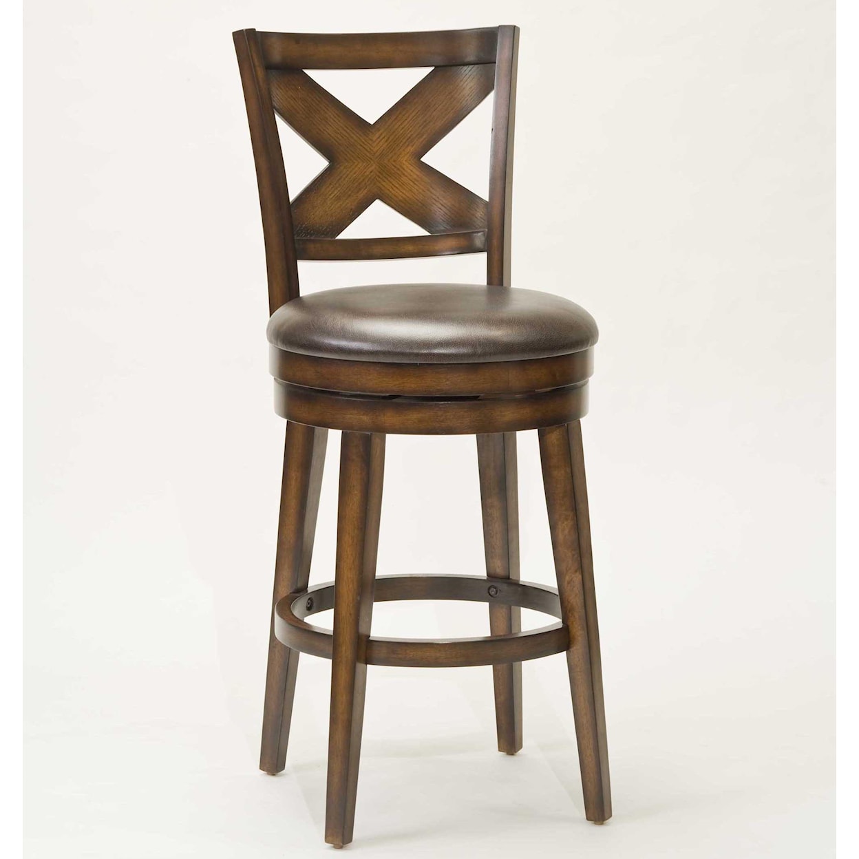 Hillsdale Wood Stools 26" Counter Height Sunhill Swivel Stool