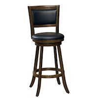 24" Counter Height Dennery Swivel Bar Stool