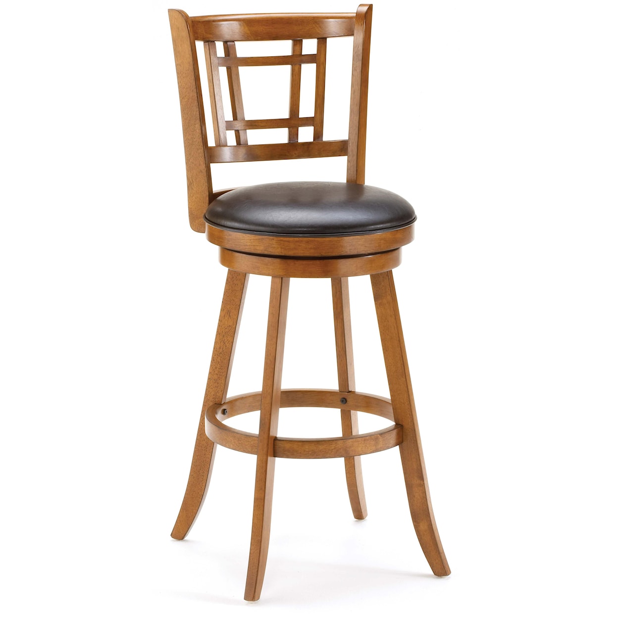 Hillsdale Wood Stools Fairfox Swivel Bar Stool